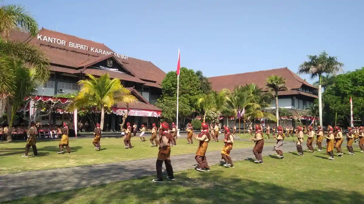 Kwarcab Karanganyar Peringati Hari Pramuka Ke-58, Bangun Karakter Generasi Muda Melalui Pramuka