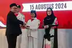1008 Anggota Paskibra di Tasikmalaya Dikukuhkan, Semua Perempuan Mengenakan Jilbab