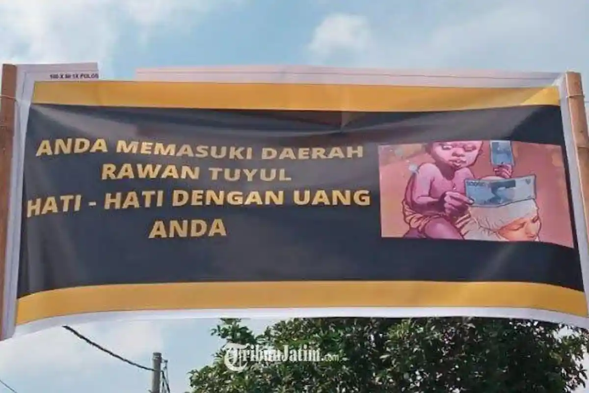 Heboh Tuyul Berkeliaran di Jember, Warga Resah Sampai Pasang Spanduk Peringatan