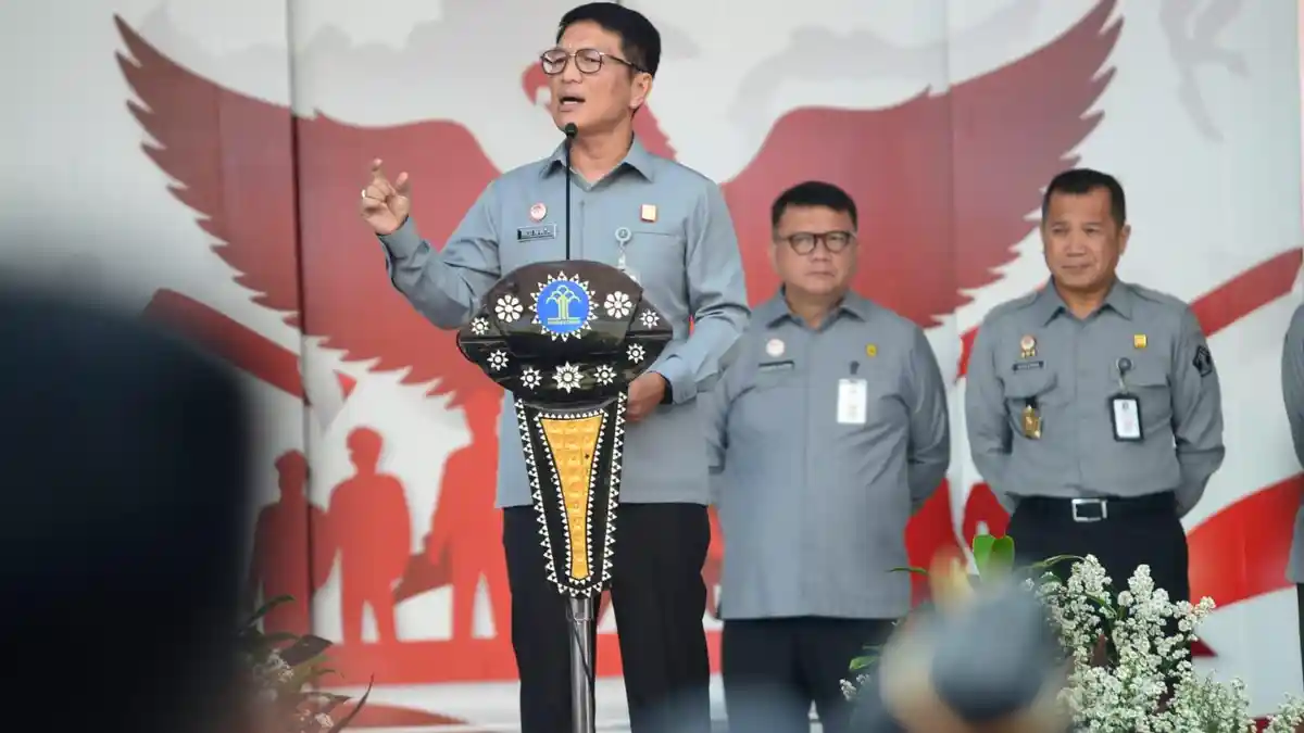 Pimpin Apel Pagi Perdana, Sekjen Nico Afinta: Kemajuan Butuh Proses dan Kolaborasi