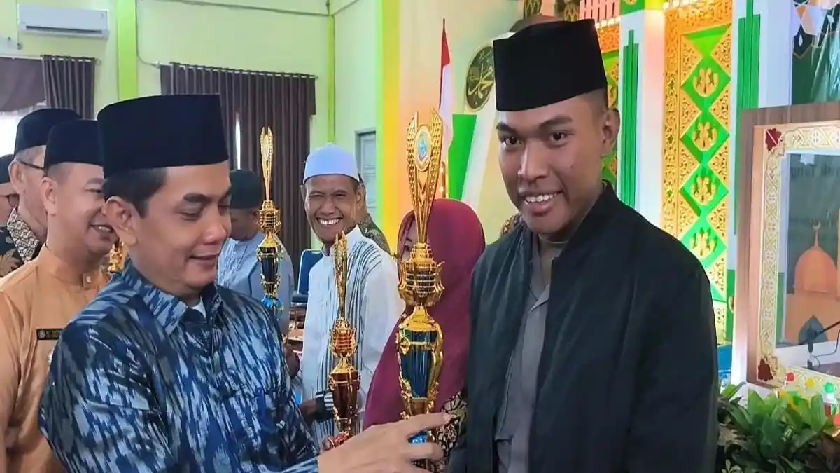Tekuni Tilawah Sejak SD, Bripda Raihan Jamil Raih Juara Pertama Tilawah Remaja Putra MTQ