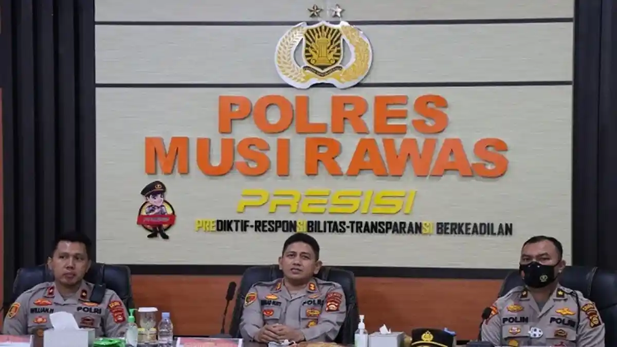 Aktivitas Hari Pertama AKBP Achmad Gusti Hartono Jabat Kapolres Musi Rawas
