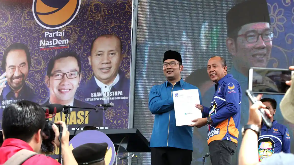 Pasangan 'RINDU' Serahkan Laporan Awal Dana Kampanye Rp 2,2 Miliar