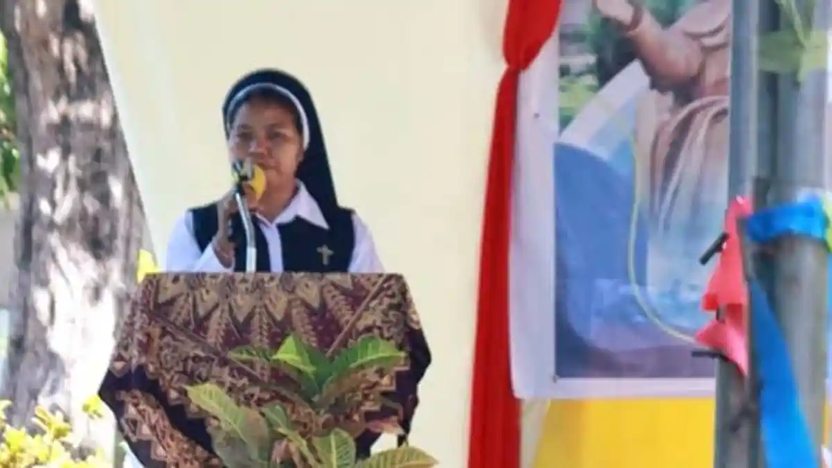 SMP Sanpio Lewoleba Lepas Lulusan Angkatan ke-64