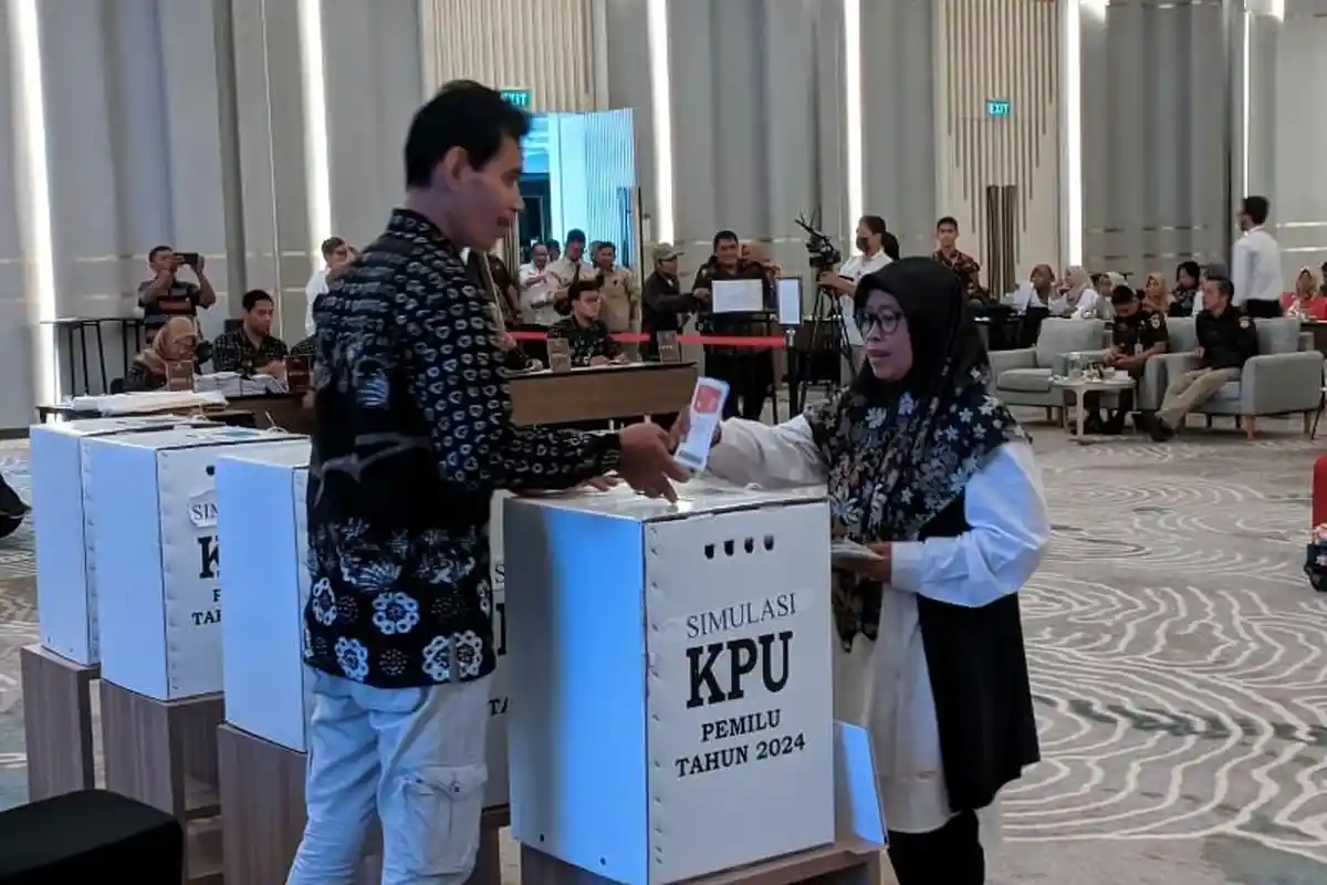 KPU Kulon Progo Gencarkan Simulasi Pemungutan Suara Pemilu 2024