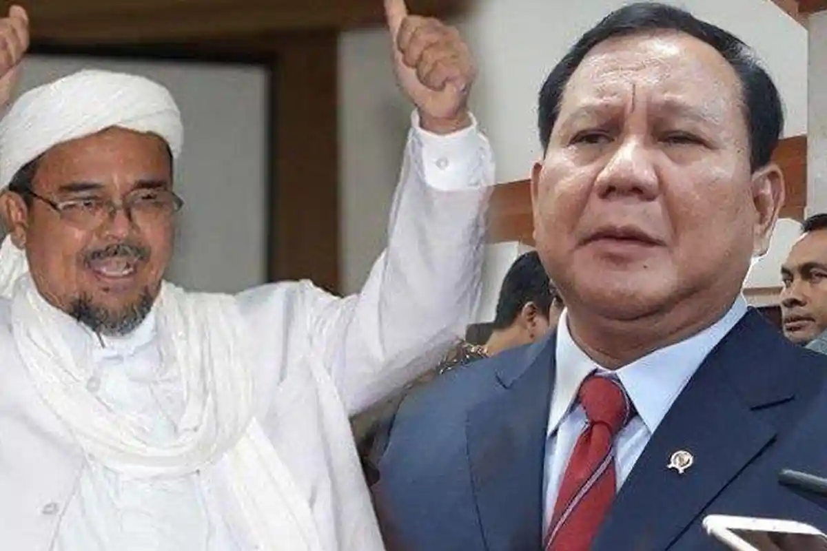 Sinyal Prabowo Subianto - Habib Rizieq Maju di Pilpres 2024 Diungkap Arief Poyuono: Bisa Jadi!