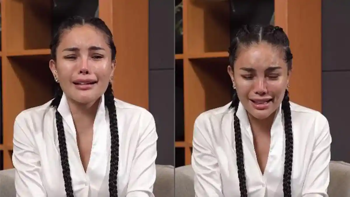 Nikita Mirzani Mendadak Nangis Kejer Sambil Minta Maaf, Bentuk Hidungnya Bikin Salfok, Settingan?