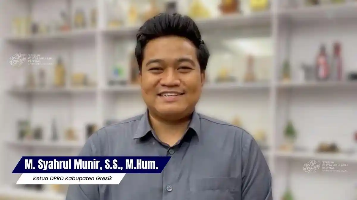 Ketua DPRD Gresik Syahrul Munir: Tribun Putih Abu-Abu Futsal Jadi Jalan Atlet Muda Menuju Spanyol