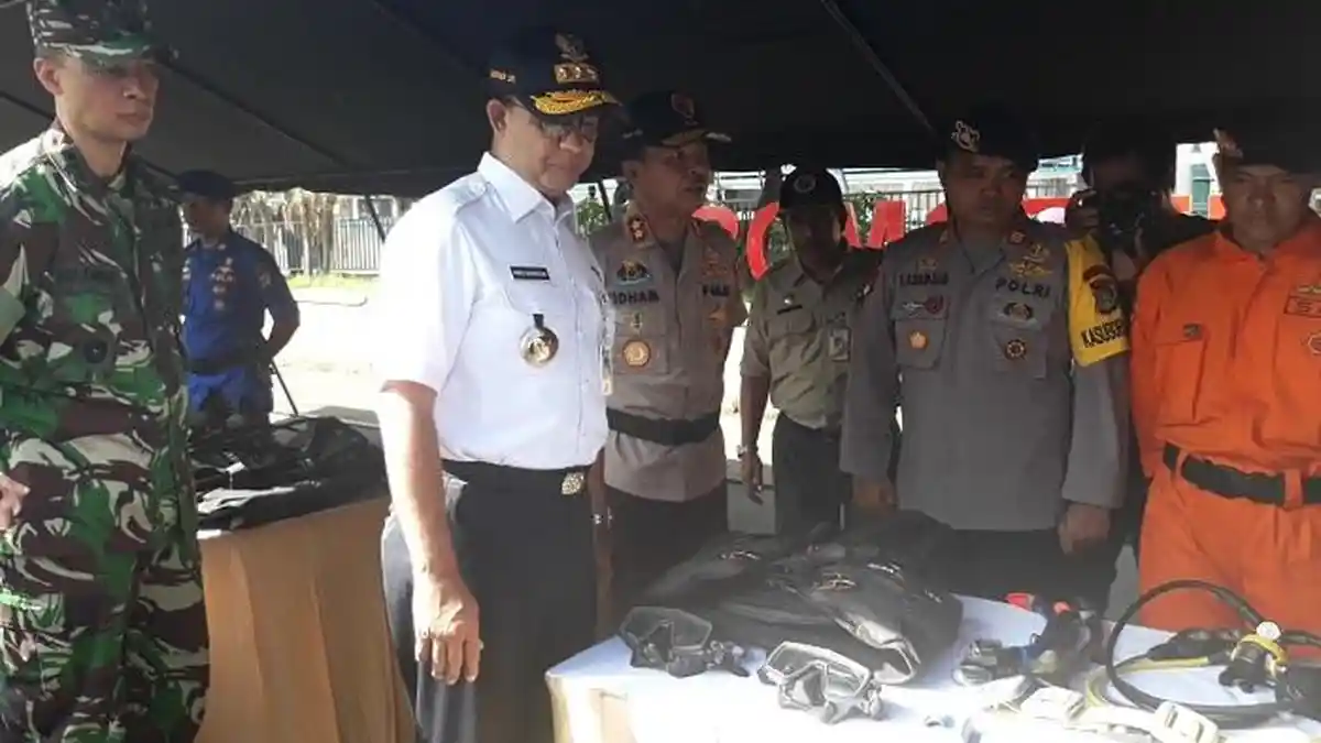 Anies Baswedan Tegaskan Tiga Hal Penting Hadapi Musim Hujan di Jakarta