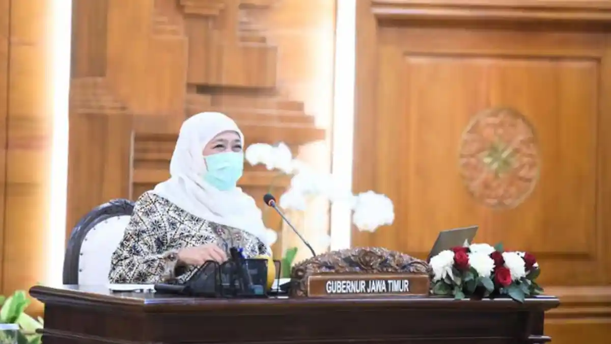 Hari Batik Nasional 2021, Gubernur Khofifah Ajak Warga Beli Batik Khas Jawa Timur, ini Tujuannya