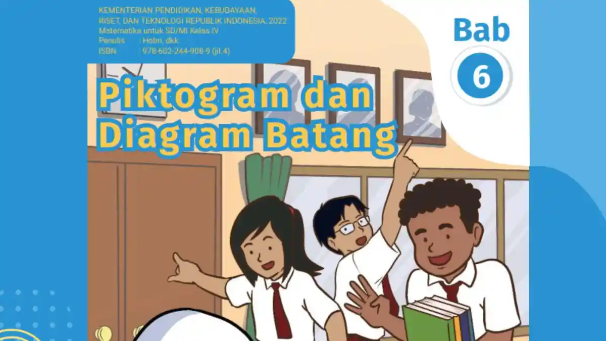 Belajar Memahami Piktogram dan Diagram Batang Bab 6 Kelas 4 SD Kurikulum Merdeka