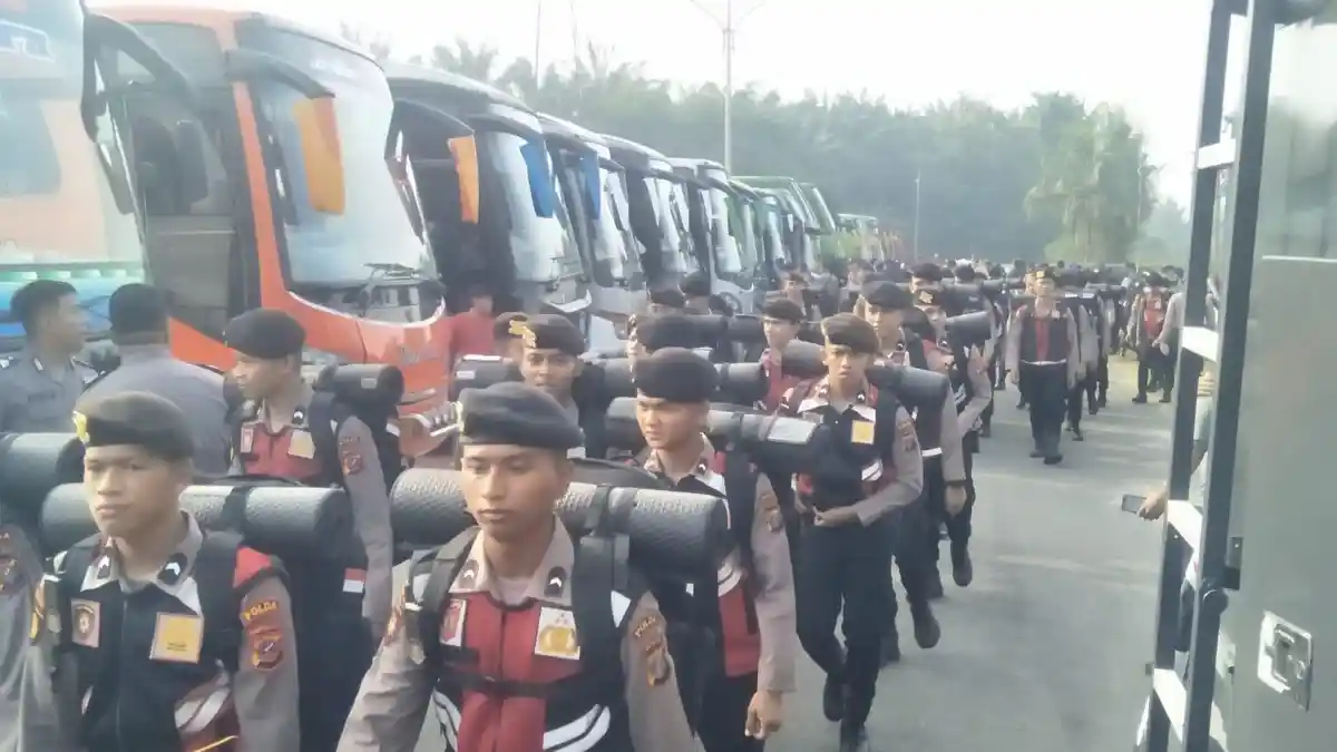 Ribuan Personel Polda Sumut Diterjunkan ke TPS untuk Amankan Pemilu 2024, Begini Kesiapannya