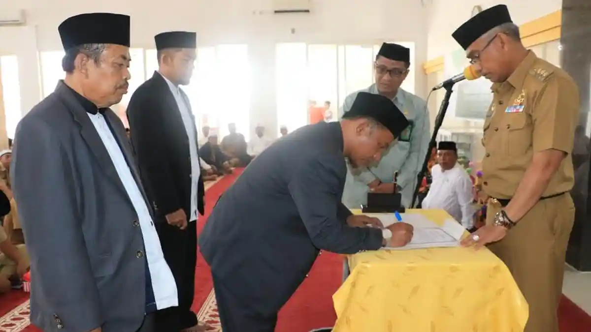 Dilantik Thorig Husler, Abdul Salam Jabat Ketua Baznas Luwu Timur