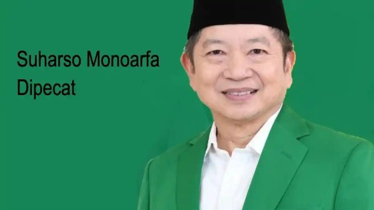 BREAKING NEWS: Suharso Monoarfa Dipecat dari Jabatannya Sebagai Ketum PPP