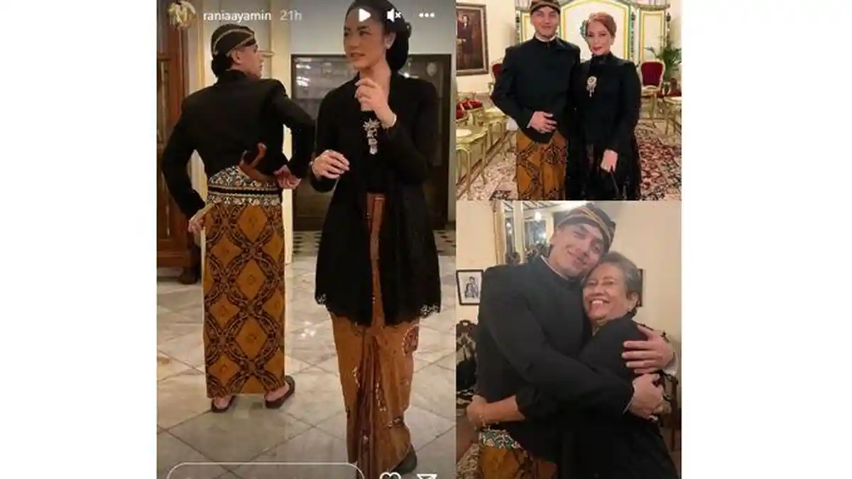 Jefri Nichol Ikut Ritual Kirab 1 Suro di Pura Mangkunegaran Surakarta