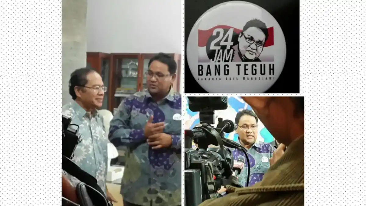 Rizal Ramli Bilang Teguh Bisa Diharapkan Benahi Jakarta Lebih Manusiawi