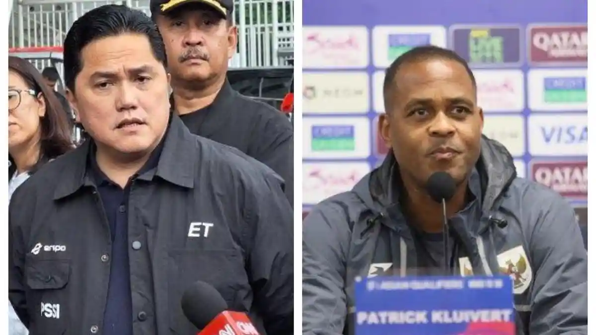 PSSI Resmi Pecat Patrick Kluivert, Respons Erick Thohir Ungkit Target Timnas di Piala Dunia 2030