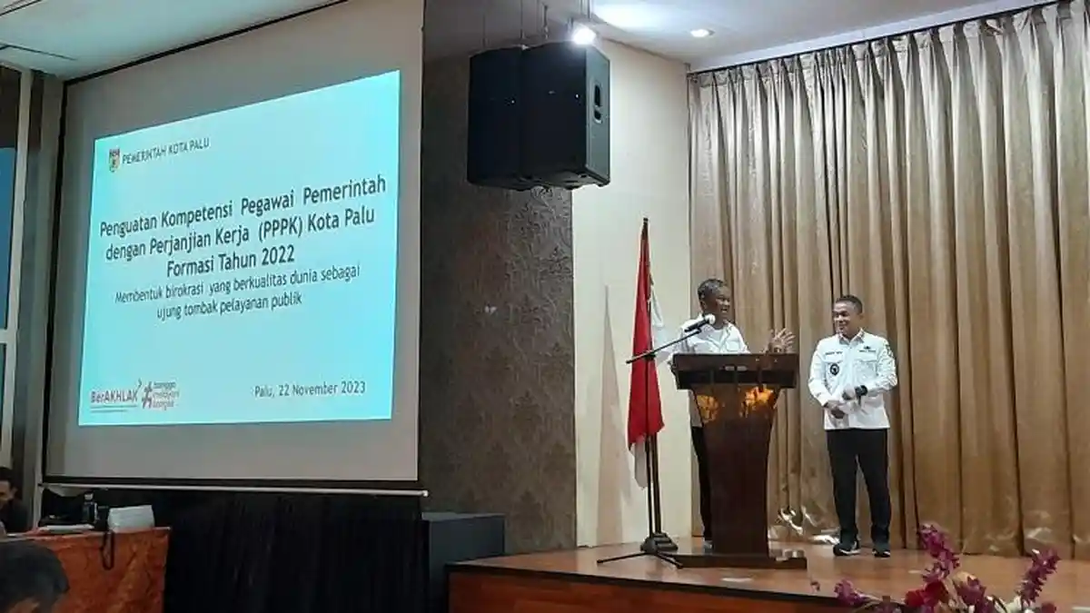 Gubernur Sulteng Hadiri Penguatan Kompetensi PPPK, Harap Sumber Daya Aparatur Tuai Hasil Maksimal