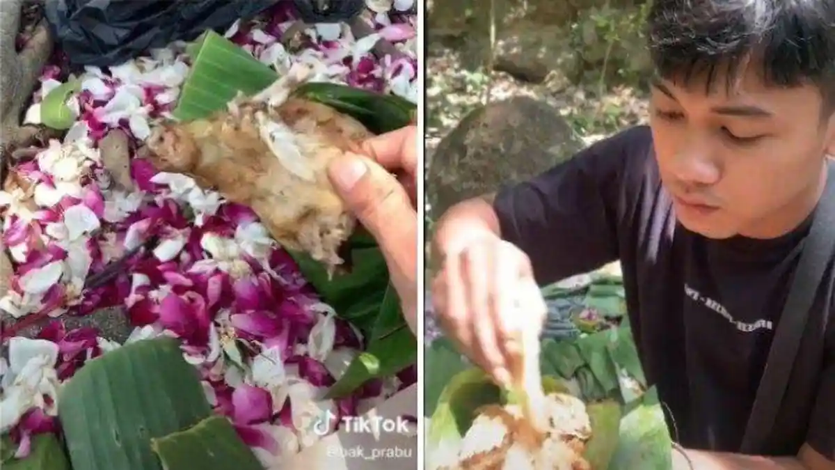 Viral Pemuda Sragen Nekat Makan Sesajen di Sendang dan Kuburan, Rupanya Sempat Mimpi Buruk