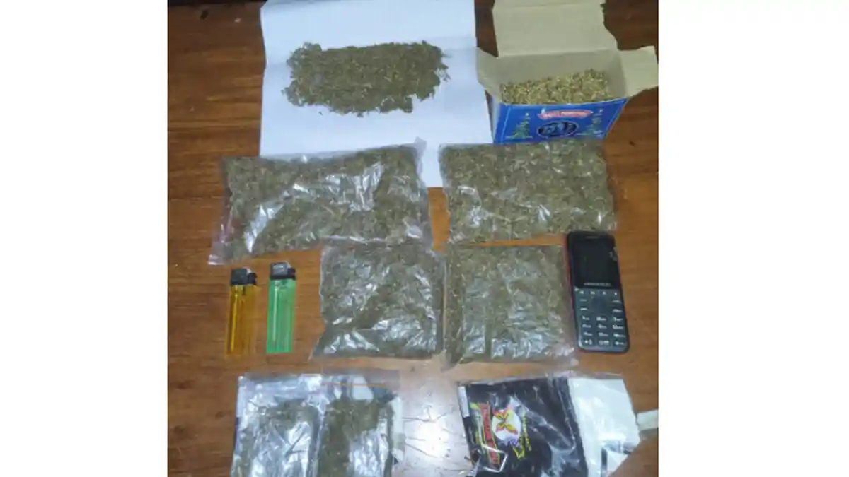 Polisi Tangkap Pembawa Ganja di Keerom, Pelaku Simpan Ganja di Atas Plafon Rumah