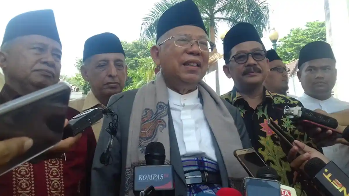 Ma'ruf Amin Tegaskan Yusuf Mansur Tak Masuk Timses Jokowi-Ma'ruf