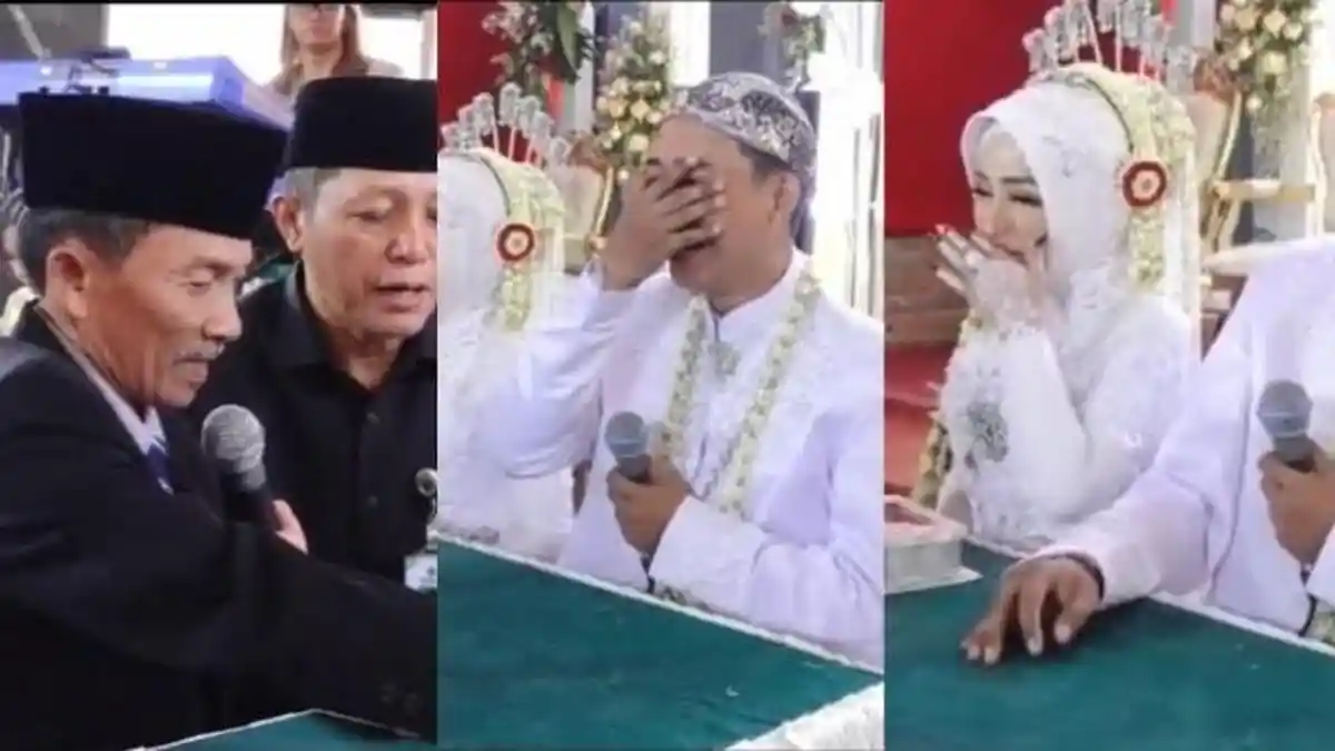 Momen Kocak Ayah Nikahkan Putrinya, Salah Sebut Mahar hingga Bikin Tamu Tertawa
