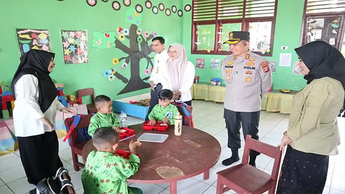 Kapolres Aceh Tenggara Pantau Pelaksanaan Program Makan Bergizi Gratis