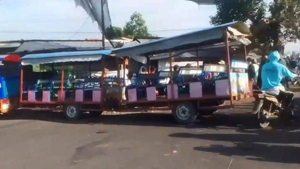 Petaka Kereta Kelinci di Gumukmas Jember, Bawa Rombongan Bocah TK, 9 Orang Terluka