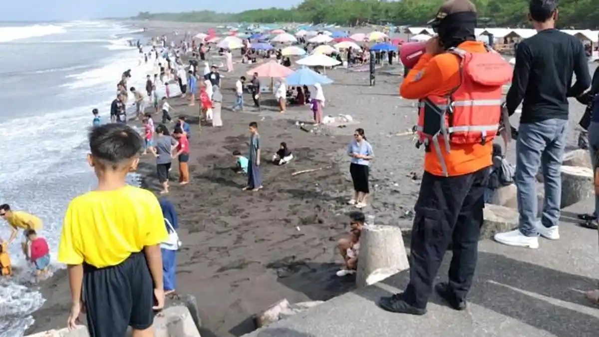 Angka Kunjungan Wisata di Pantai Glagah Kulon Progo Disebut Landai di Puncak Libur Lebaran