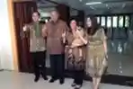 Keluarga Presiden SBY Usai Nyoblos Pilpres 2014