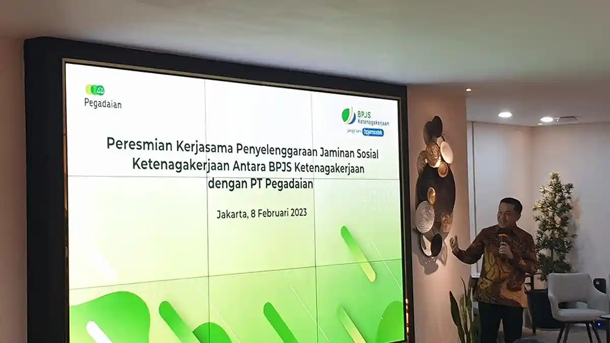 Outlet Pegadaian Kini Bisa Transaksi Iuran BPJS Ketenagakerjaan