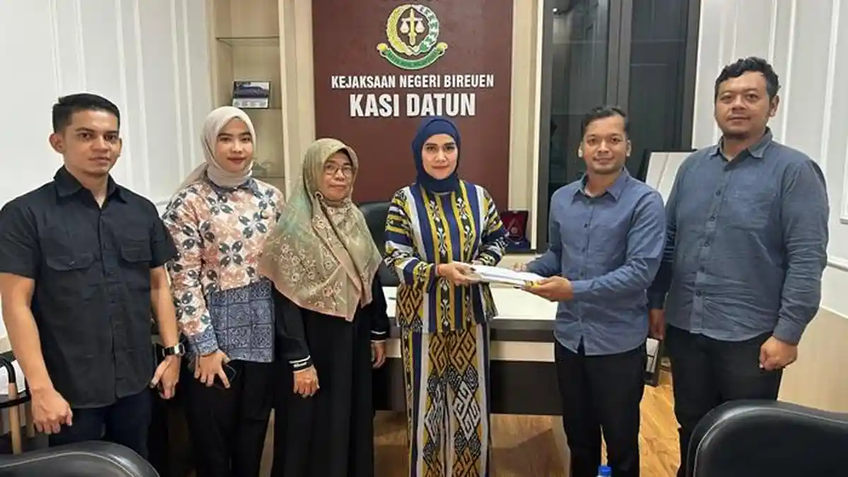 Kejari Bireuen Bersama BPN dan Kankemenag Ekspose Percepatan Sertifikasi Tanah Wakaf