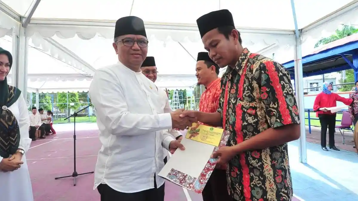 Lantik Pengurus LPTQ Lutra, Agus AN Berharap Ini