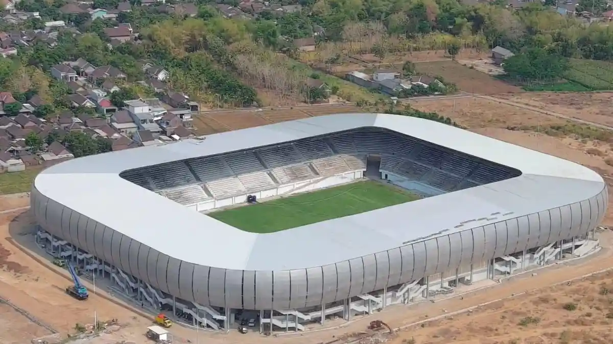 Kediri Bidik Tuan Rumah Porprov Jatim 2029, Stadion Gelora Daha Jayati Disiapkan untuk Penutupan