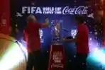 Kunjungan FIFA Trophy World Cup Tour 2014 di Jakarta