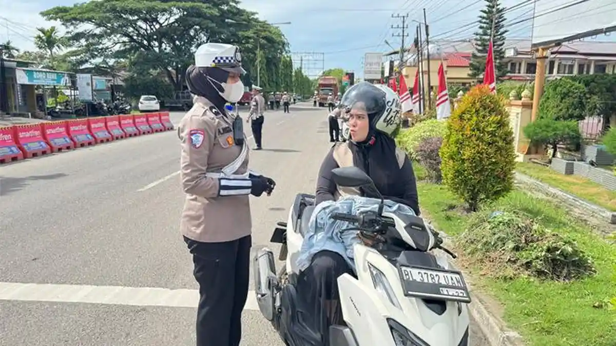 Lagi, 19 Pengendara Ditilang di Langsa, Total Sudah  378  yang Terjaring