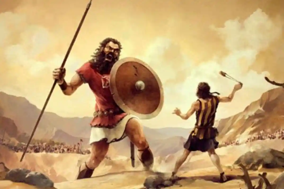 Kisah Daud, Pria Kecil yang Berhasil Kalahkan Raksasa Goliath