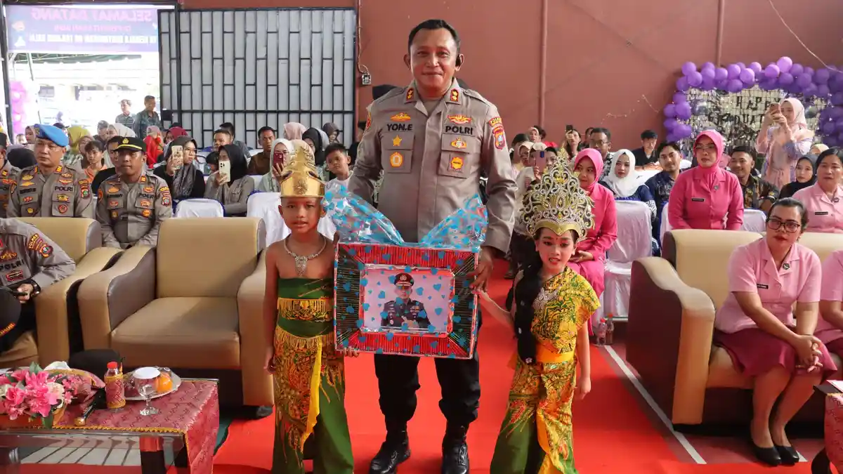 Kapolres Tanjungbalai Lepas 51 Murid TK: Semoga Sukses Menempuh Jenjang Pendidikan Selanjutnya