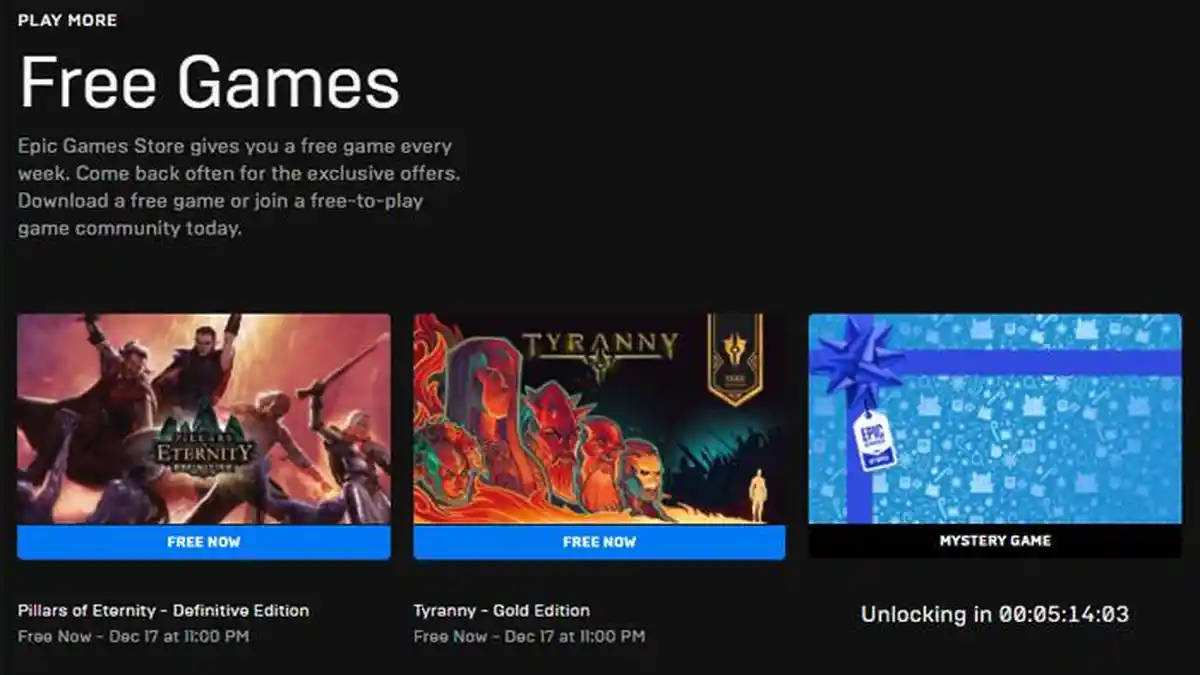 Mulai Hari Ini, Epic Games Bagi Game Gratis Selama 15 Hari, Ini Cara Mendapatkannya