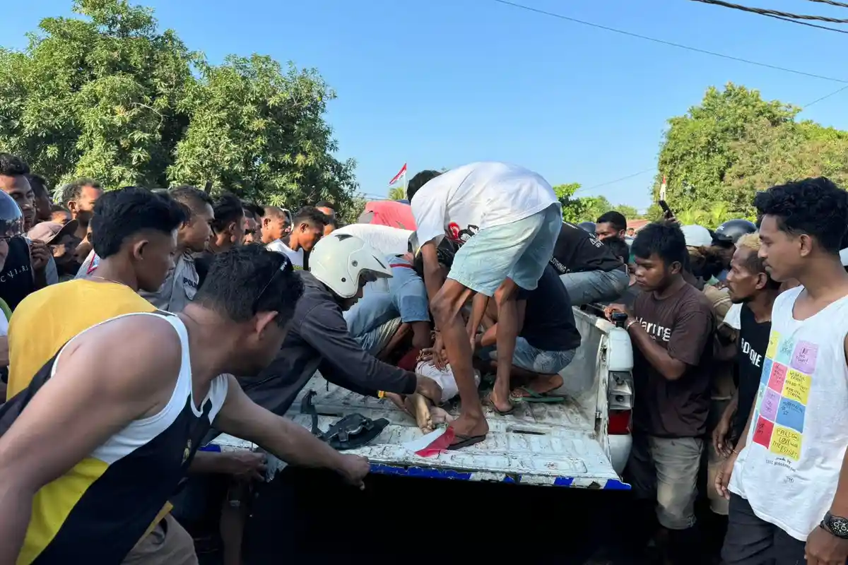 Ini Kronologi Lengkap Laka Lantas di Wolomarang Maumere, Pria asal Sabu Tewas di TKP