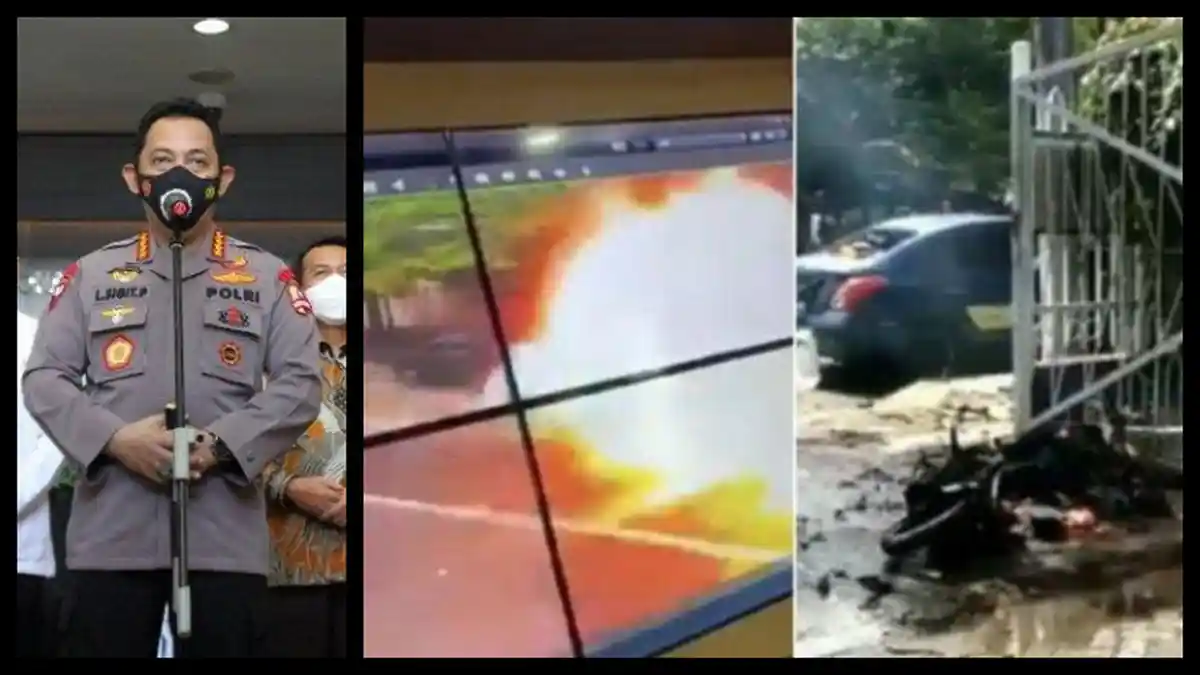 Fakta Baru Bom Gereja Katedral Makassar, Pelaku Inisial L Alumnus Filipina Jaringan Ansharud Daulah