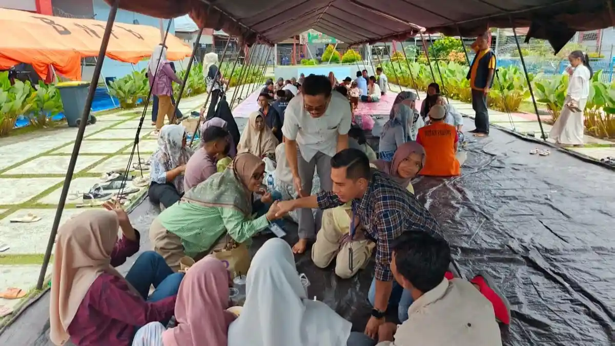 2.560 Orang Berkunjung ke Rutan Padang Saat Libur Lebaran, Silaturahmi dengan Keluarga yang Ditahan