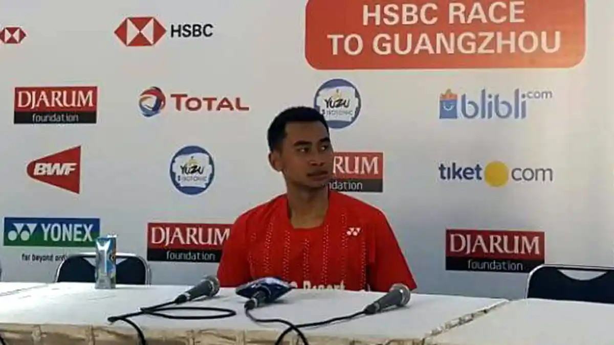 Blibli Indonesia Open 2018: Tommy Sugiarto Kalahkan Khosit Phetpradab Lewat Rubber Game