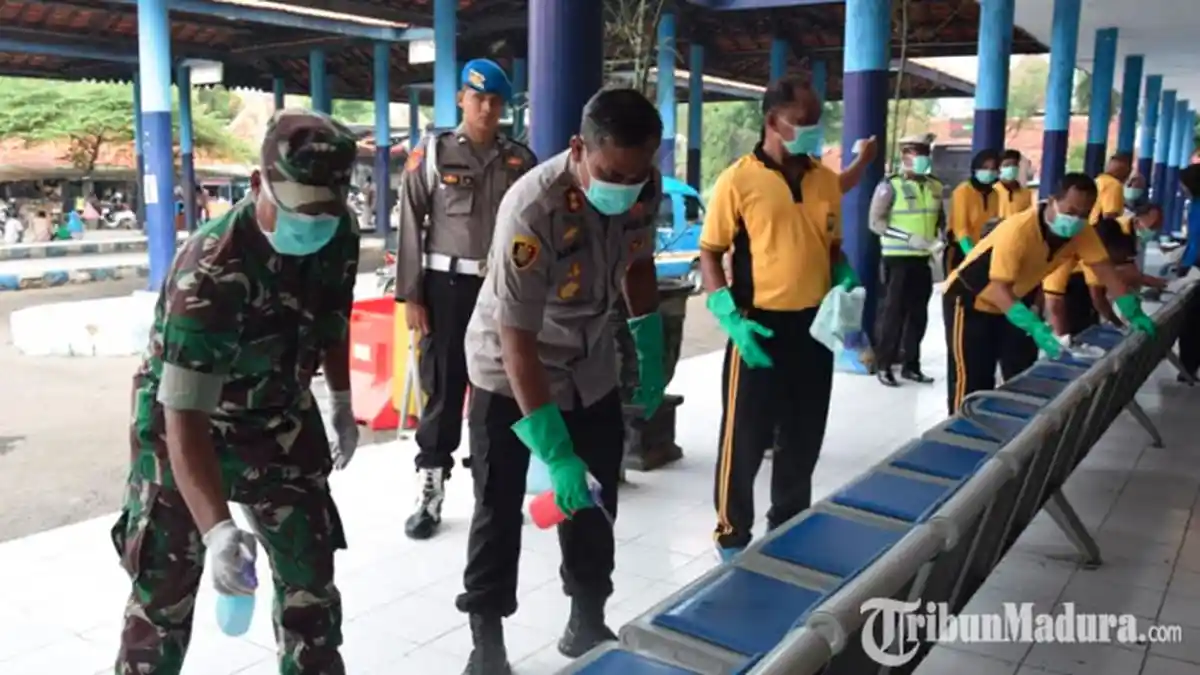 Sejumlah Tempat Umum di Pamekasan Bakal Disemprot Disinfektan Antisipasi Penyebaran Virus Corona