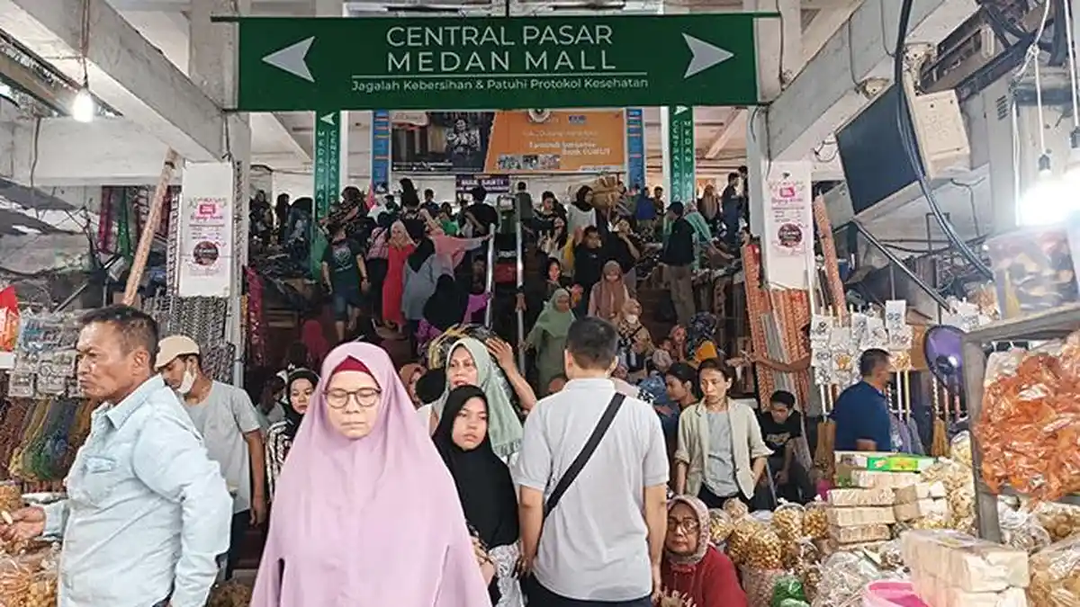 Sejarah Singkat Pusat Pasar Medan yang Disebut Bekas Pacuan Kuda