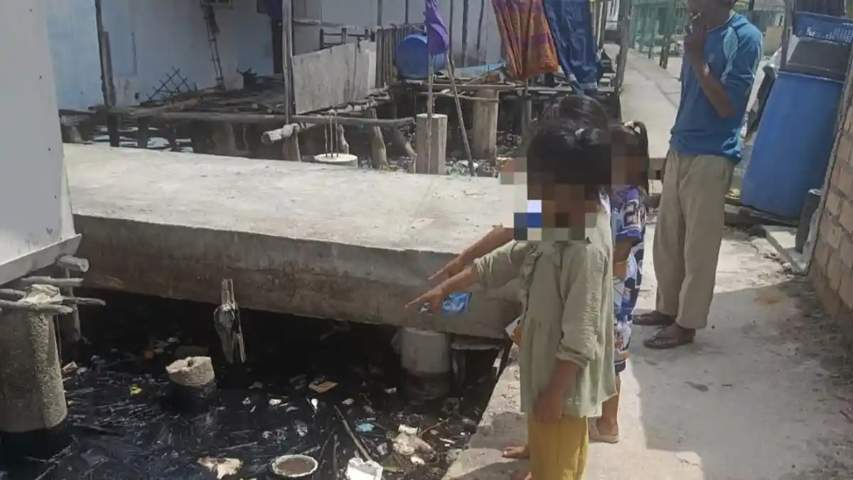 Limbah Hitam Kepung Pulau Labu Batam, Ratusan Nelayan dan Warga Tempatan Terdampak 