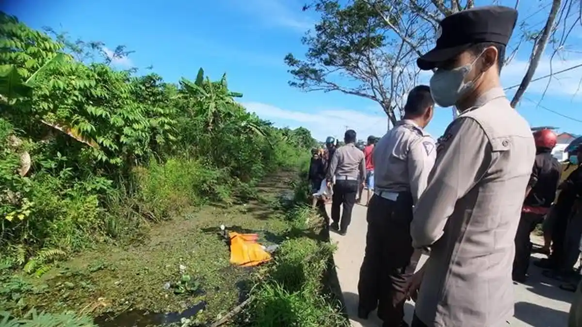 Penemu Jasad Pengendara Motor di Samarinda Awalnya Melihat Ada Spion Muncul dari Dalam Drainase
