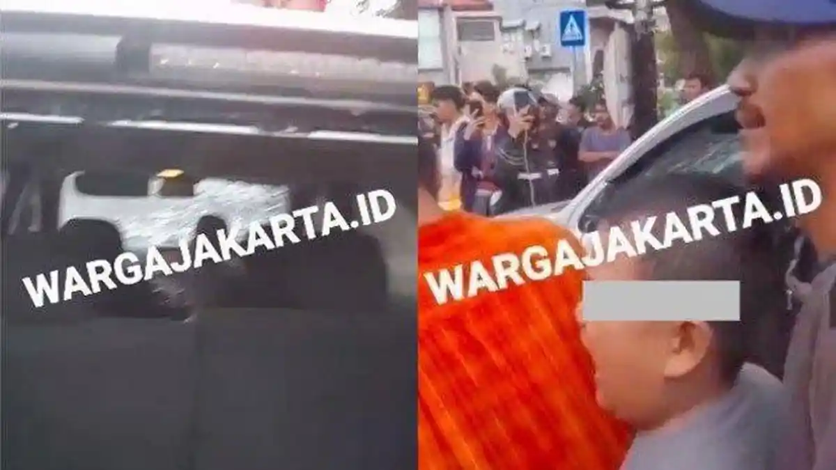 Nasib Bocah Kelas 1 SD Bawa Kabur Mobil Dipanaskan, Tabrak Tiang di Kemang, Nyaris Dipukuli Warga