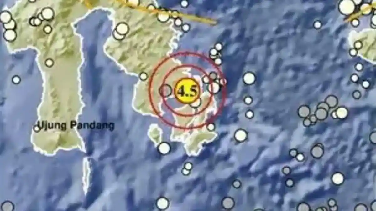 Gempa Magnitudo 4,5 SR Pagi Ini Sabtu 24 Agustus 2024, Berikut Info BMKG