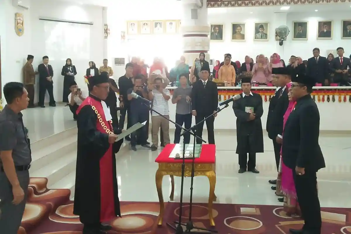 Sah, Wiyadi Ketua DPRD Bandar Lampung Definitif Periode 2019-2024